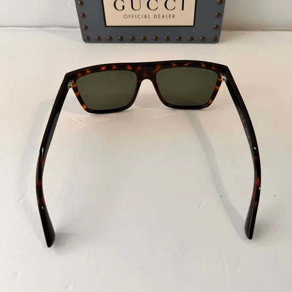 Gucci Green Browline Men's Sunglasses GG0748S 003
